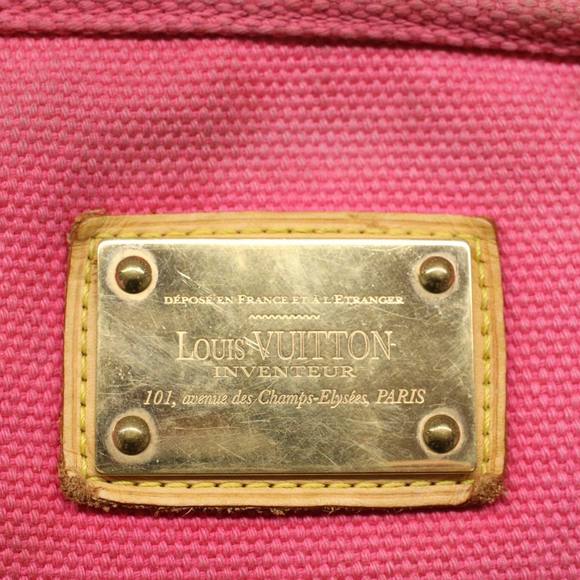 LOUIS VUITTON Antigua Pochette Plat GM Clutch Bag Pink M40065 LV Auth ep1350 - Picture 10 of 16